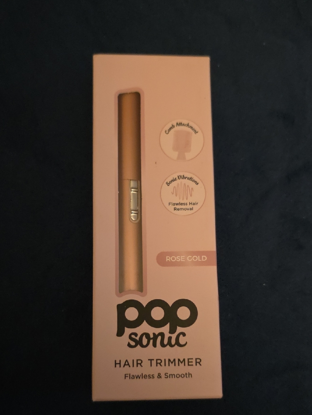 PopSonic Rose Gold Women’s Hair Trimmer
